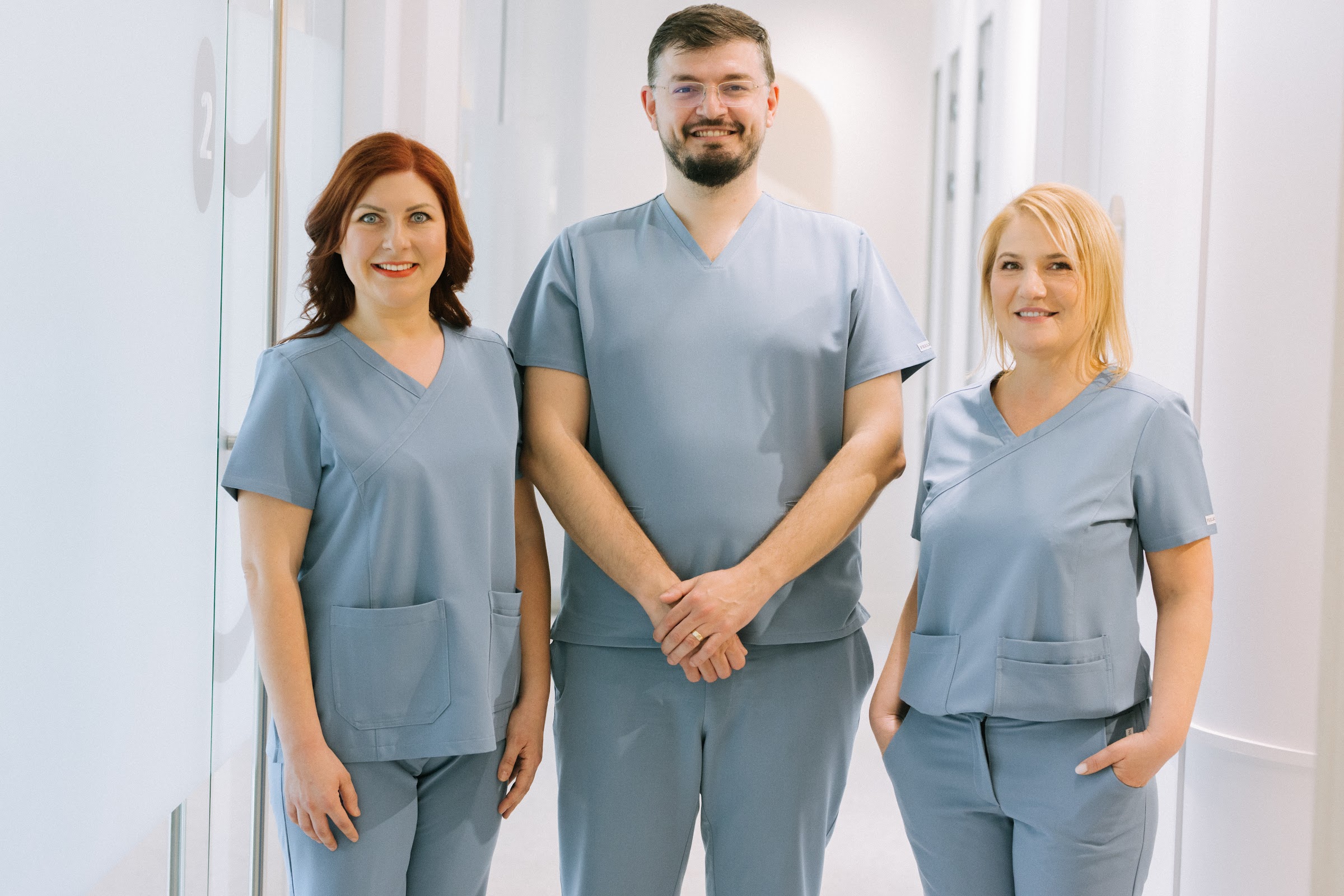 Echipa ESENDIS în clinica din Silk District